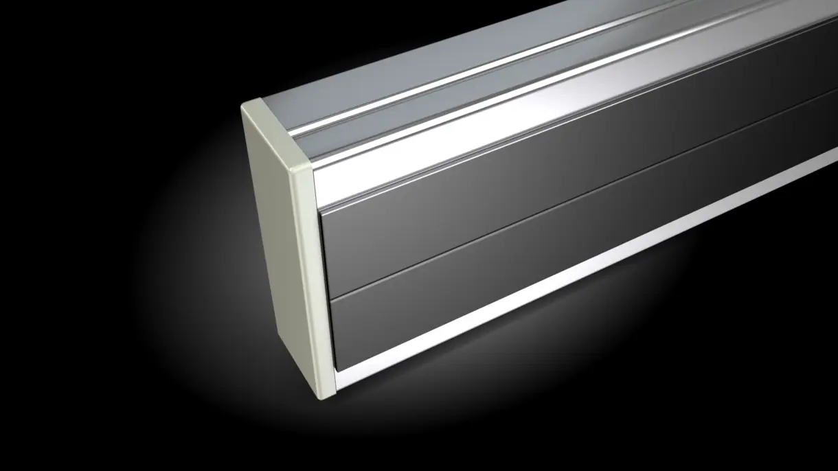 Magnetband zur Befestigung der LED-Lichtleiste PLANUS an Metallfachböden – flexible Montagelösung von DWD Concepts