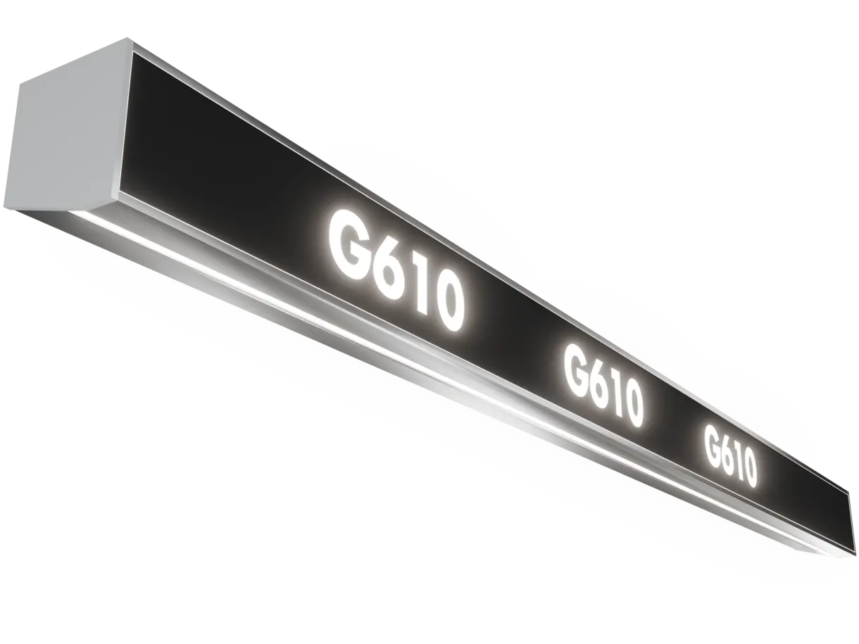 LED-Lichtleiste G610 mit 120° Abstrahlwinkel – lineare Lichtlösung von DWD Concepts