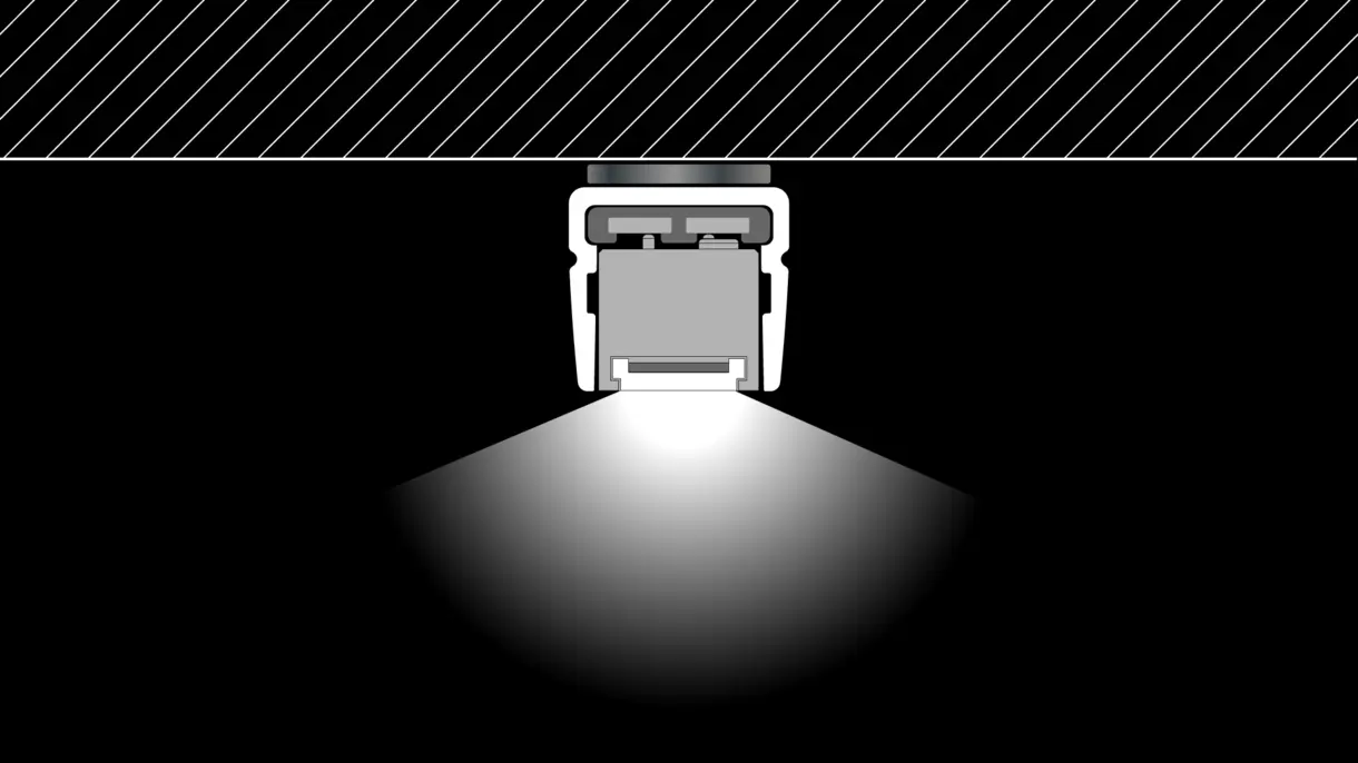 LED-Vitrinenbeleuchtung INWI Micro – Brillantes Licht